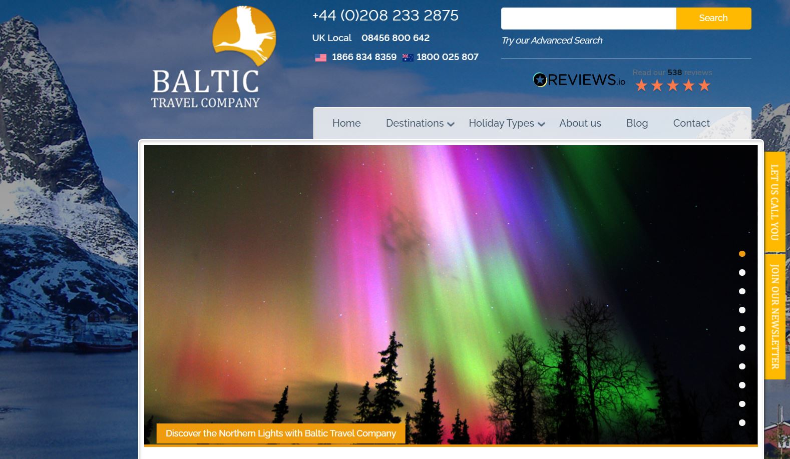 the baltic travel company